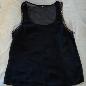 Navy tank top